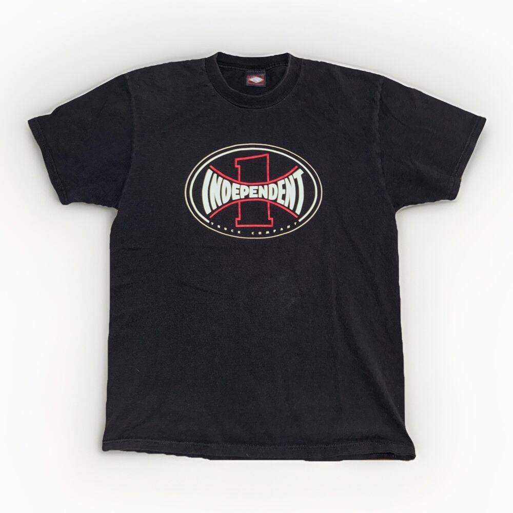 Independent Trucks Skateboarding T-Shirt Black Large 20x26